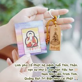 Linh Phù Cổ Phật hộ mệnh tuổi Thìn - Thân